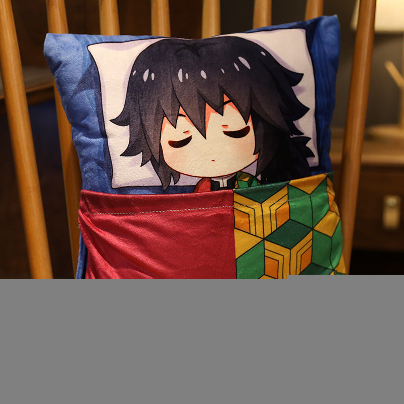 Demon Slayer Anime Character Sleeping Bag Pillow Cushion