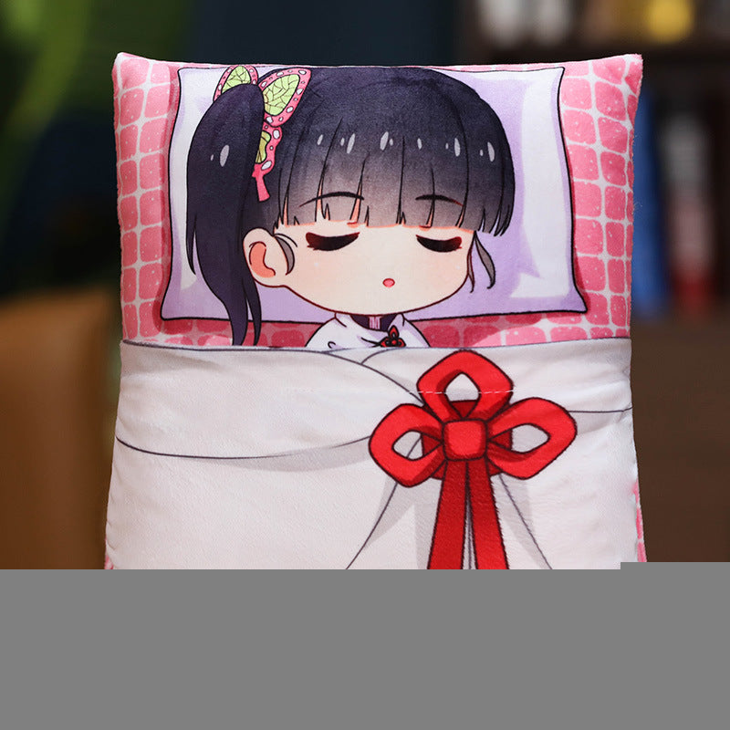 Demon Slayer Anime Character Sleeping Bag Pillow Cushion