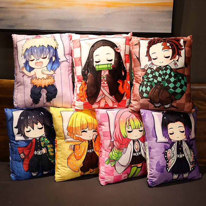 Demon Slayer Anime Character Sleeping Bag Pillow Cushion