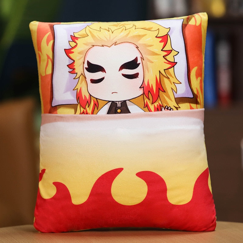 Demon Slayer Anime Character Sleeping Bag Pillow Cushion
