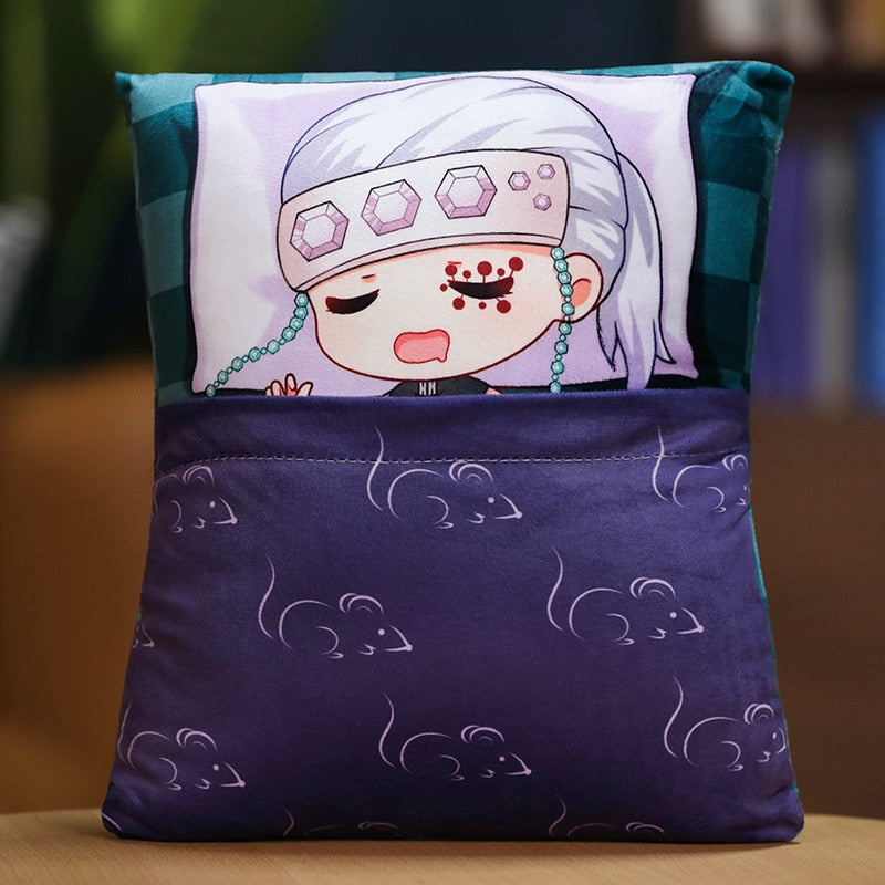 Demon Slayer Anime Character Sleeping Bag Pillow Cushion